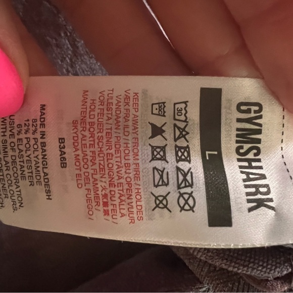 Gymshark Adapt Animal Seamless Leggings - Wild | Musk Lilac size L - Picture 7 of 7